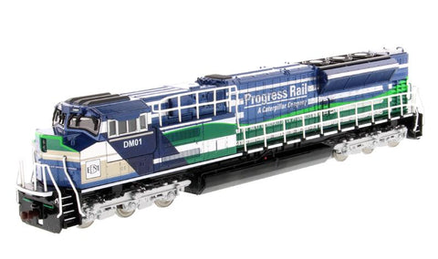 EMD SD70ACe-T4 Locomotive in Blue and Green (85534)