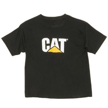 Children's CAT Black Tee